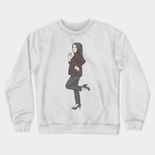 Black High Heels Crewneck Sweatshirt